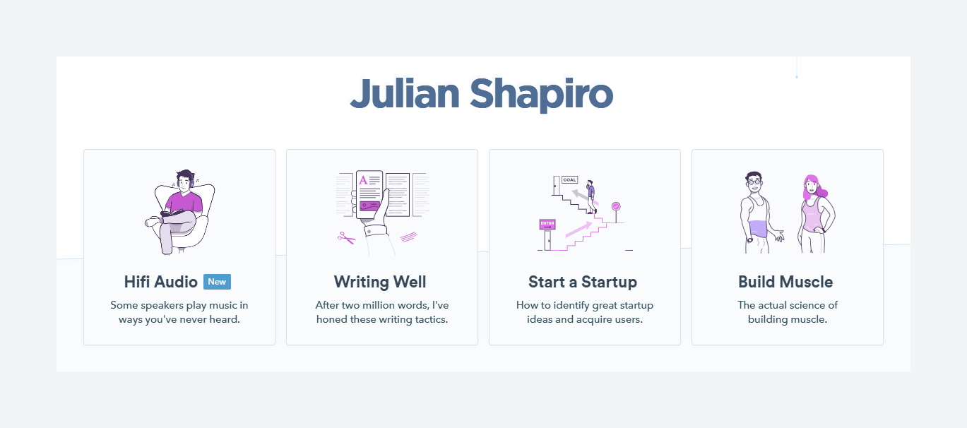 Julian Shapiro's homepage