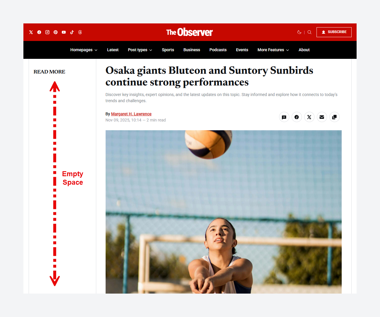 Badly implement design in Observer Ghost theme
