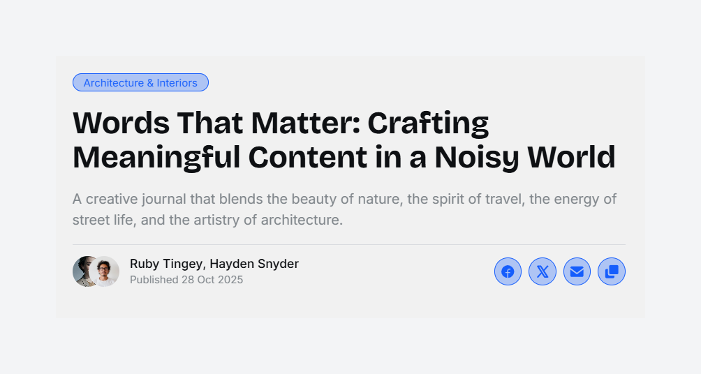 Bad readability in Post hero