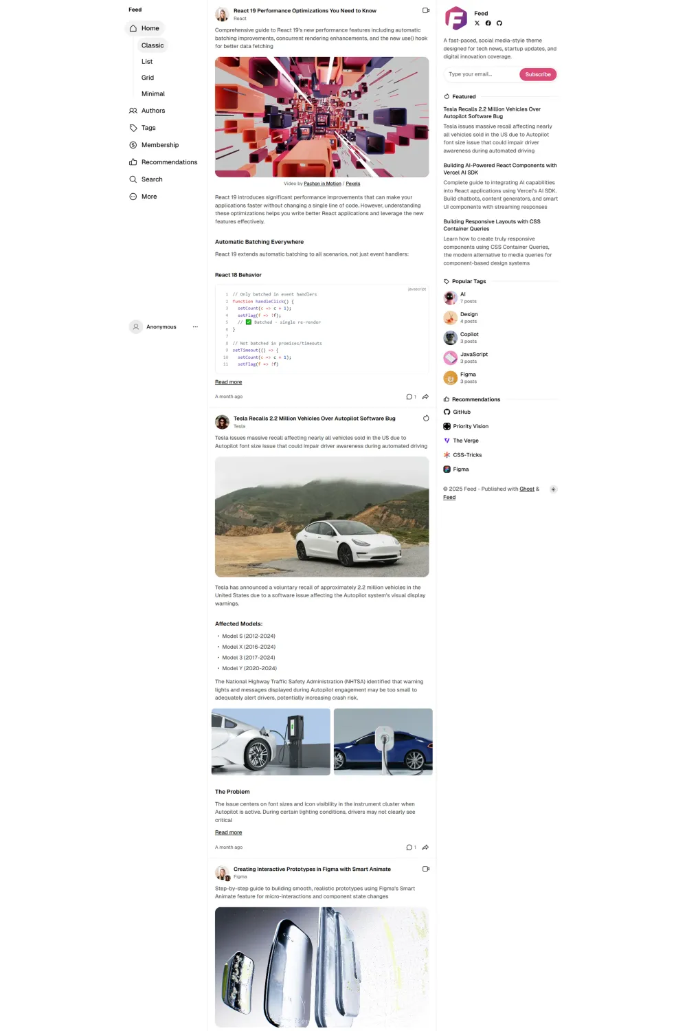 Feed