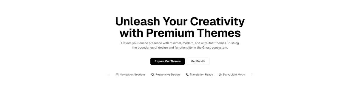 Priority Vision: Ghost Theme Developer | Theme My Blog
