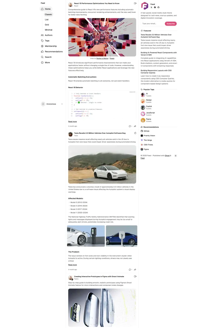 Feed